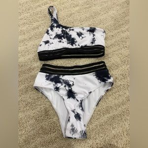 SHEIN Marble Swimsuit